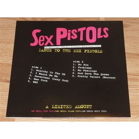 dance to the sex pistols lp white by sex pistols lp with trooper86
