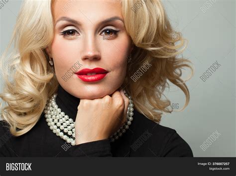 beautiful blonde woman image and photo free trial bigstock