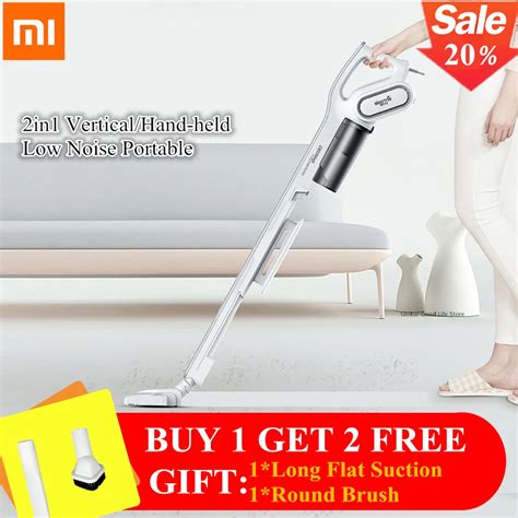 xiaomi deerma dx handheld vacuum cleaner household silent vacuum cleaner  kpa strong