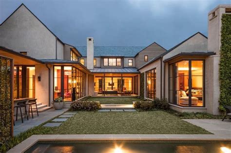 image result   shaped house courtyard house plans modern courtyard courtyard design