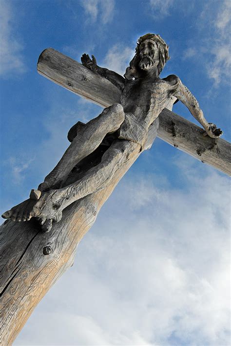 jesus   cross picture  stock photo