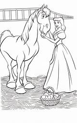 Cinderella Coloring Pages Prince Printable Major Kids Princess Colorear Print Disney Choose Board Horse sketch template