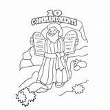 Commandments Ten Catholic Moses Bestcoloringpagesforkids Gebote Dismaying Getcolorings Islam Divyajanani Färbung Zehn sketch template