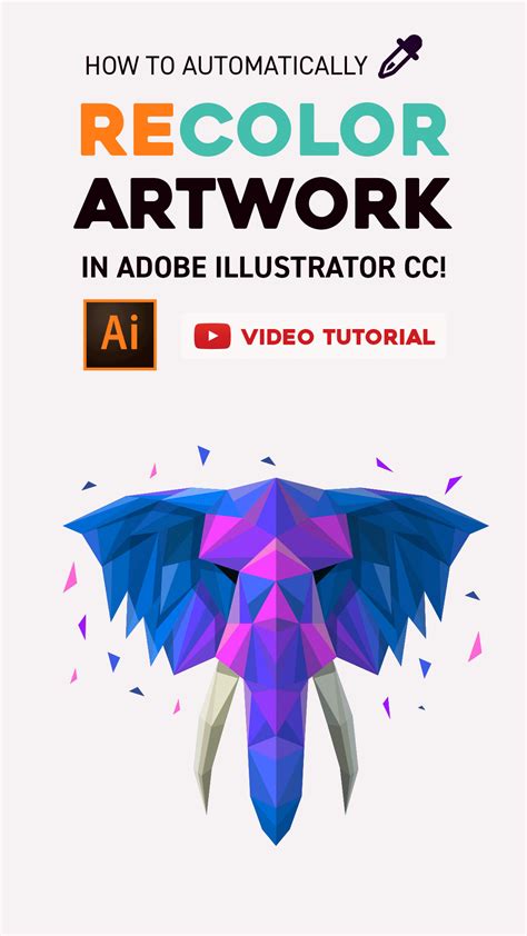 recolor artwork tool illustration graphic design