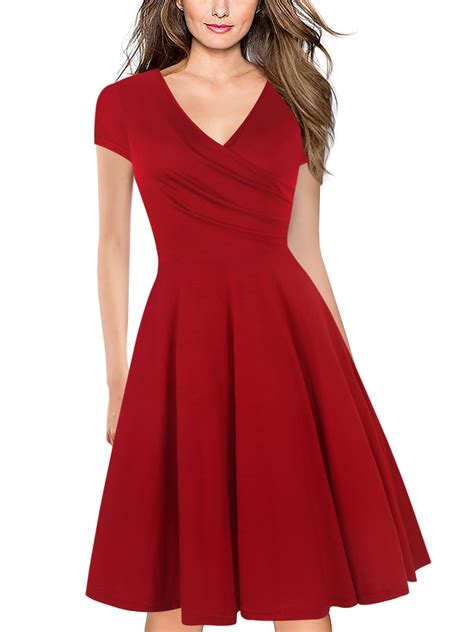 women   red dress  dress shop