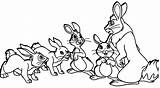 Lapins Rabbits Paques Colorear Conejos Colouring Lapin Imprimé Ad3 Jecolorie sketch template