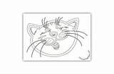 Coloring Lazy Cat Pages Fat Tomcat sketch template