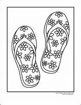 Flip Coloring Flops Pages Summer Kids Flop Sheets Adult Colouring Beach Lessons Stencil Elementary Printable Ages Printables Templates sketch template