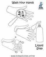 Activities Handwashing Soap Kidsactivities sketch template