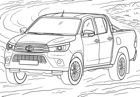 kolorowanka toyota cars coloring pages classic cars muscle  school cars