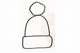 Beanie Draw Hat Drawing Cap Easy Simple Itself Directly Depict Challenging Bubo Attached Must But Her sketch template