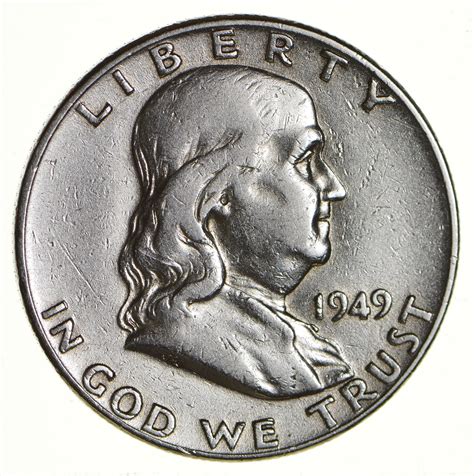 higher grade  rare franklin  dollar  silver coin