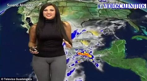 Weather Girl Susana Almeida Has Unfortunate Wardrobe