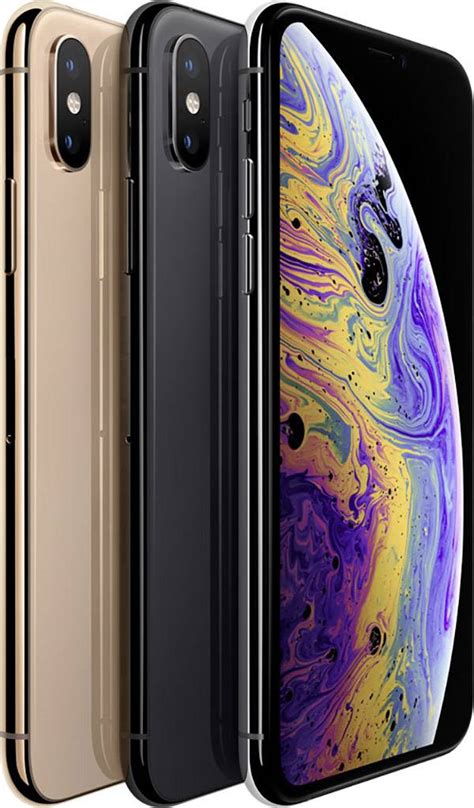 apple iphone xs iphone  gb    cm  mpix goud conradbe