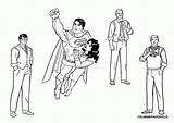 Supergirl Loudlyeccentric Findz Coloringhome Disimpan Dari sketch template