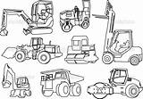 Coloring Pages Printable Construction Truck Machines Tractor Vehicles Color Equipment Kids Colouring Boys Vehicle Sketchite Print Jay Template Sketch Pdf sketch template