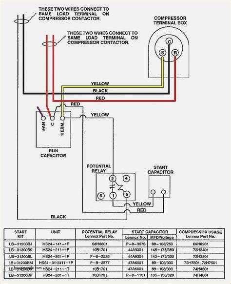 residential ac condenser wiring diagram