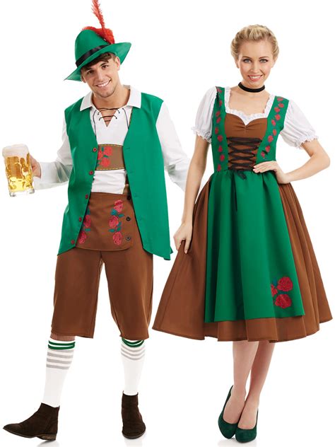 Oktoberfest Costume Mens Ladies Traditional Bavarian