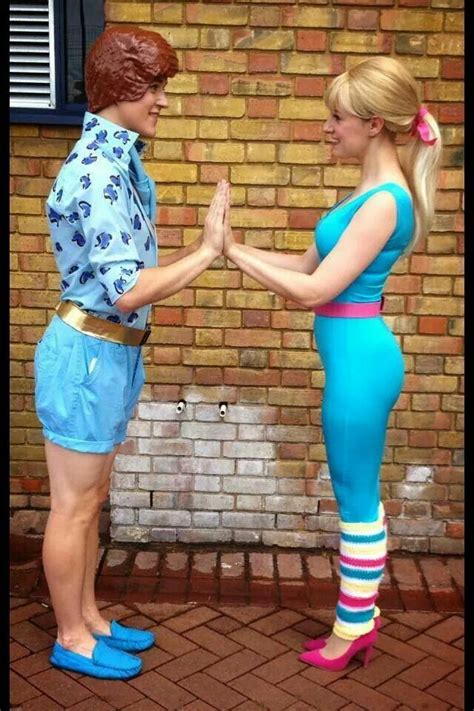 barbie and ken from toy story 3 couples costume insanely detail oriented to perfection