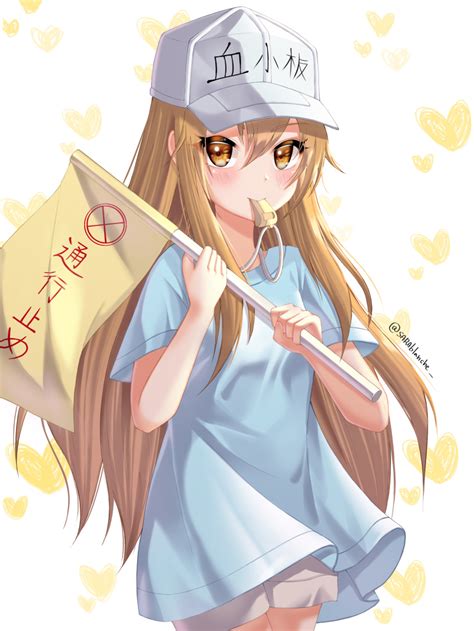 Platelet Hataraku Saibou Hataraku Saibou Absurdres Bad Id Bad