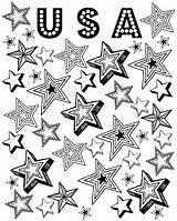 Coloring Patriotic Printable Pages Stars Flag Adults Print Latin States United Usa Getcolorings Color Crafts Flags Kids Colouring Book Getdrawings sketch template