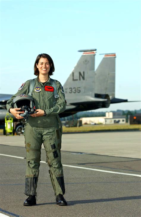 file    capt nicole malachowski female fighter pilot  lakenheath pose