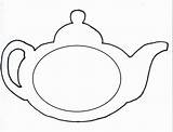 Teapot Coloring Printable Pages Getcolorings Tea sketch template
