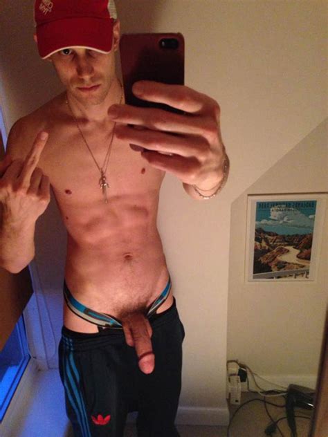 sexy guy showing the middle finger nude men with boners