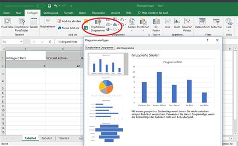 diagramme erstellen mit microsoft excel