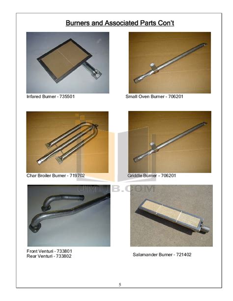 bluestar range parts diagram