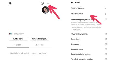 se excluir  threads exclui  instagram entenda  veja como sair  app