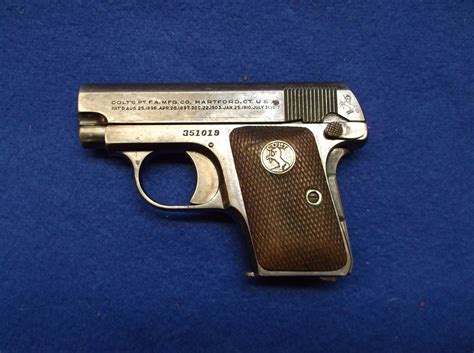 colt  automatic pocket pistol