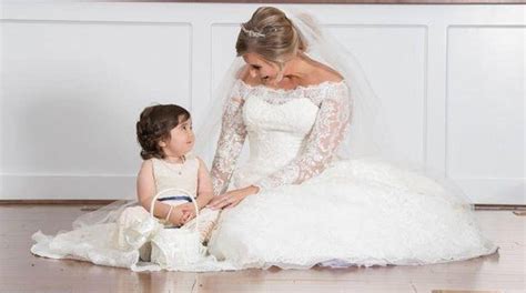 3 year old battling cancer is flower girl in bone marrow donor s