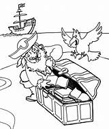 Coloring Pages Pirate Pirates Jake Kids Printable sketch template