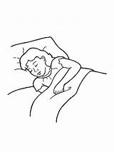 Bed Sleeping Girl Clipart Clipground sketch template