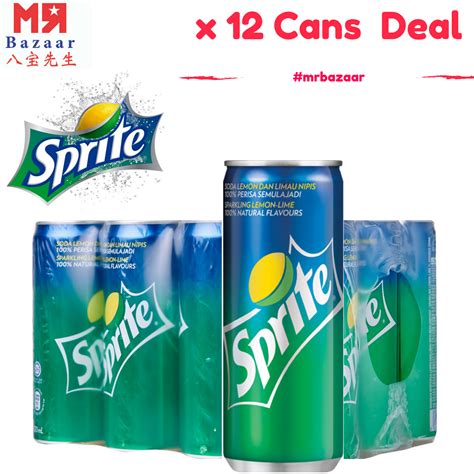 buy sprite soda ml   cans deal  ezbuy sg