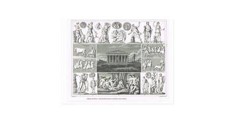 greek festivals  mythology postcard zazzlecom