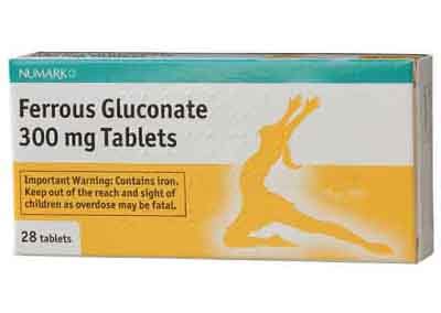 ferrous gluconate numark pacific pharmaceuticals limited