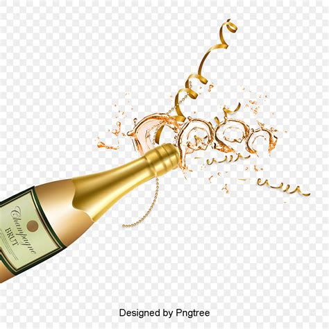 golden celebration png image golden champagne celebrates  golden