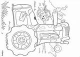 Traktor Ausmalbilder Ausmalen Hook Malvorlagen Tractor Malvorlage Hellokids Colorir Mater Trator Pixar Traktoren Mate Drucken sketch template