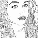 Coloring Sheet Jenner Kylie Pages Outline Grunge Tumblr Girls Sheets Template Sketch Color Teen sketch template