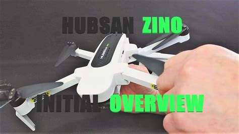 hubsan zino hs  drone initial overview youtube
