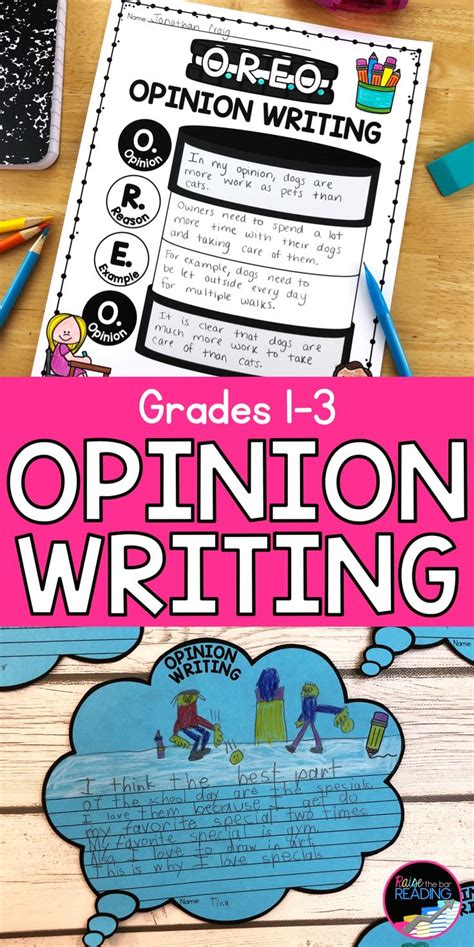 opinion writing unit writing graphic organizers lesson plans prompts