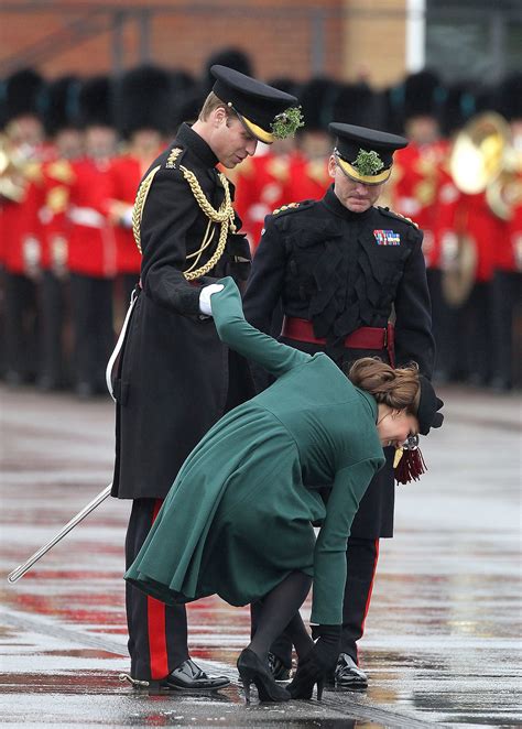 prince william was quite the gentleman helping kate with her shoe in the royal couple s cutest