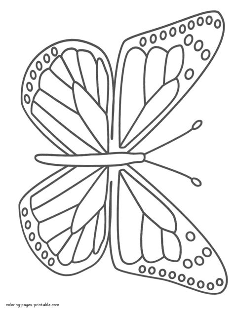monarch butterfly coloring pages coloring pages printablecom