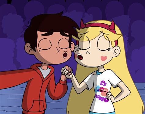 marco and star almost kiss in a promo by deaf machbot on deviantart