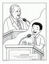 Conference General Lds sketch template