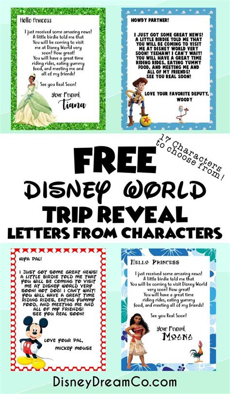 youre   disney world printable letters