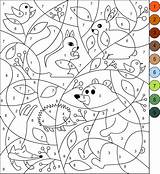 Color Number Coloring Pages Nicole Numbers Printable Kids Coloriage Worksheets Florian Magique Animal Abc Sheets Målarböcker Adults Visit Created Flowers sketch template