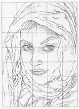 Gridding Lines Lessons Beyonce Carefully Erase sketch template